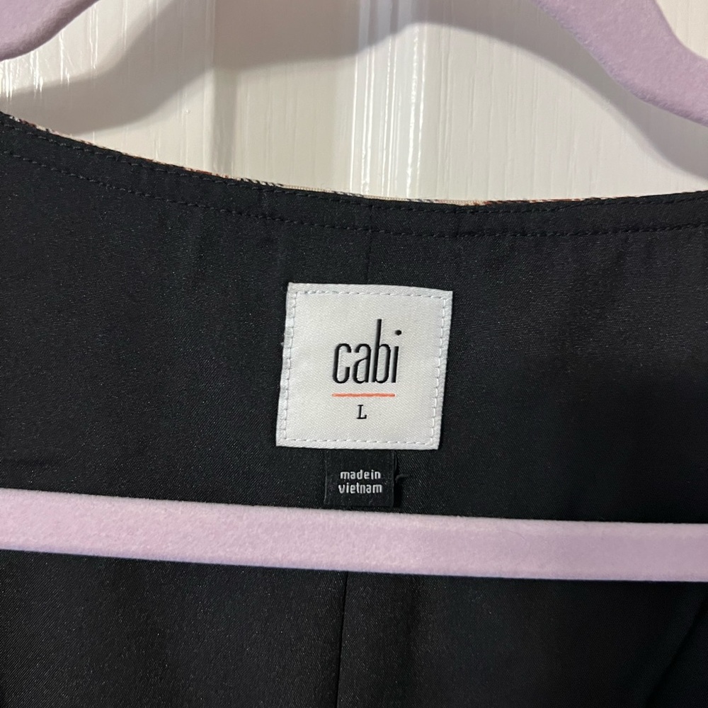 Cabi Tailored Plaid Vest - Picture 2 of 3